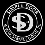 logo simple door